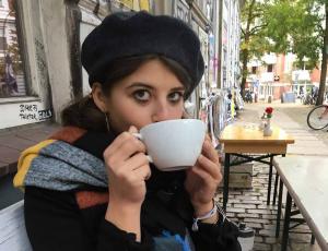 Sibel Bicer, Werkstudentin