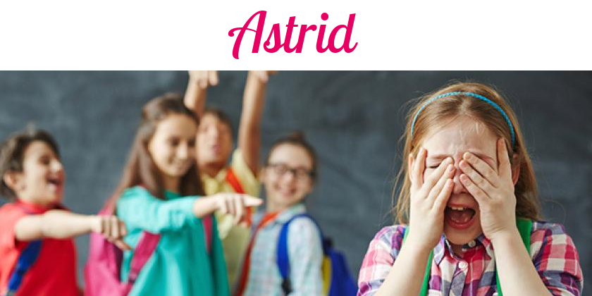 Namensbild von Astrid auf vorname.com