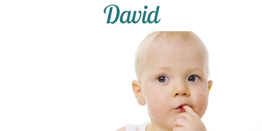 Namensbild von David auf vorname.com
