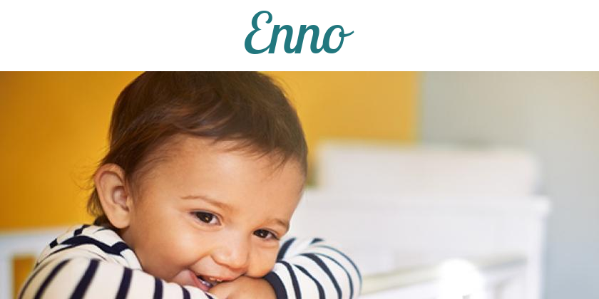 Namensbild von Enno auf vorname.com