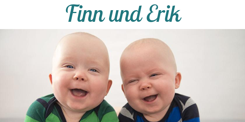 Namensbild von Finn und Erik auf vorname.com