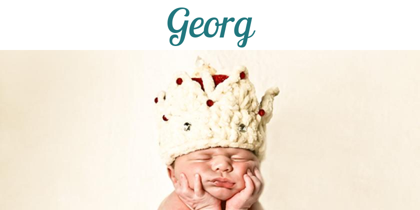 Was Bedeutet Der Name Georg www.vorname.com
