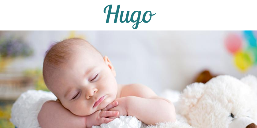 Namensbild von Hugo auf vorname.com