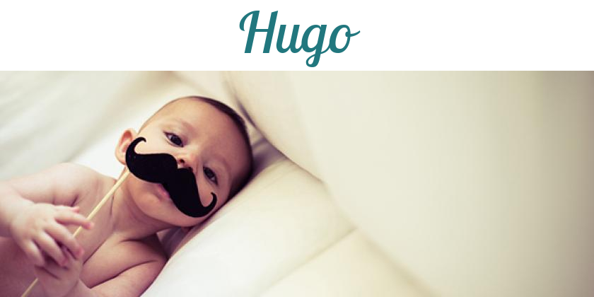 Namensbild von Hugo auf vorname.com
