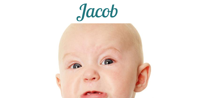 Namensbild von Jacob auf vorname.com
