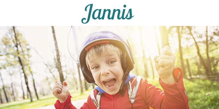 Namensbild von Jannis auf vorname.com