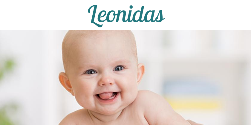 Namensbild von Leonidas auf vorname.com