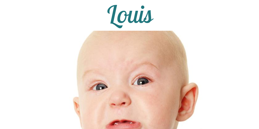 Namensbild von Louis auf vorname.com