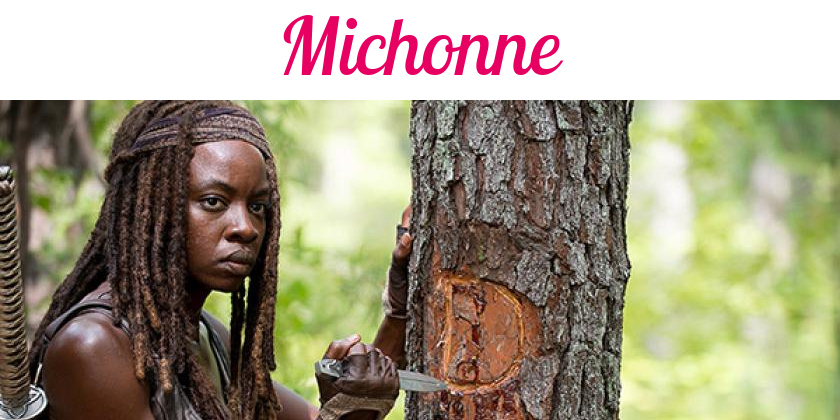 Namensbild von Michonne auf vorname.com