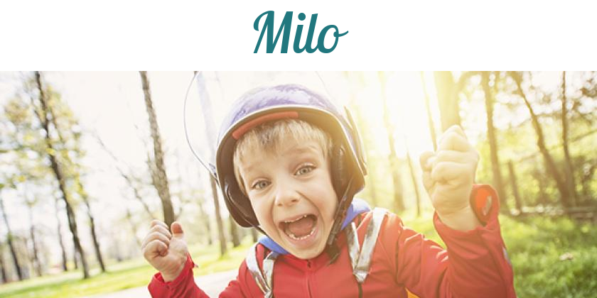 Namensbild von Milo auf vorname.com
