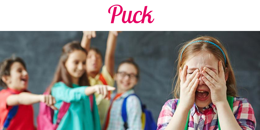 Namensbild von Puck auf vorname.com