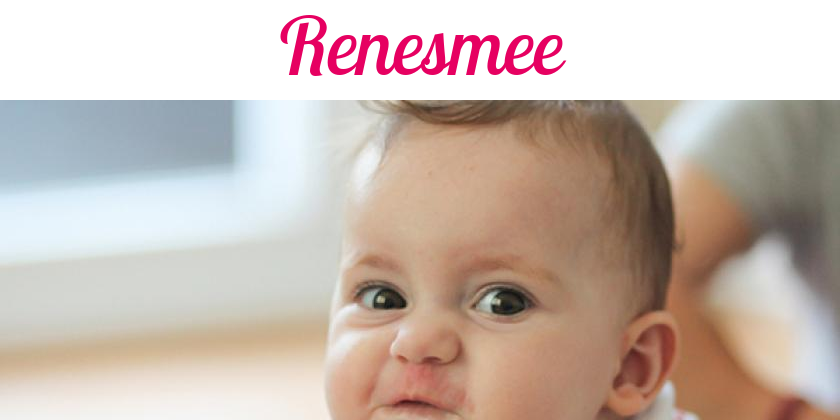 Namensbild von Renesmee auf vorname.com