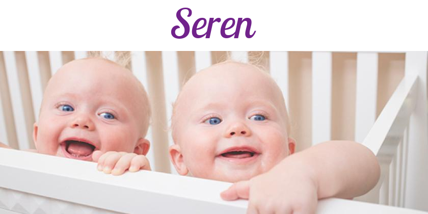Namensbild von Seren auf vorname.com