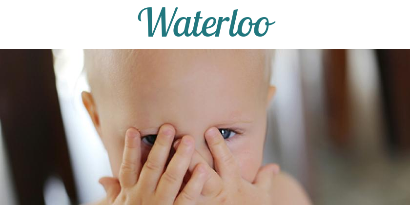 Namensbild von Waterloo auf vorname.com