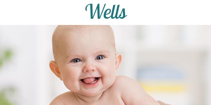 Namensbild von Wells auf vorname.com