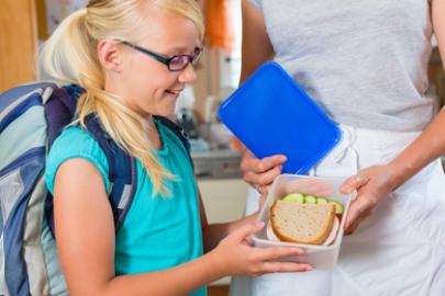 Schulkind Brotdose