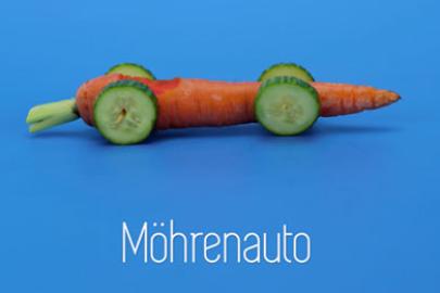 Augenschmaus Möhrenauto